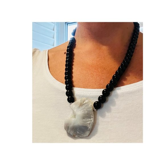Onyx Necklace - Picture 2 of 3